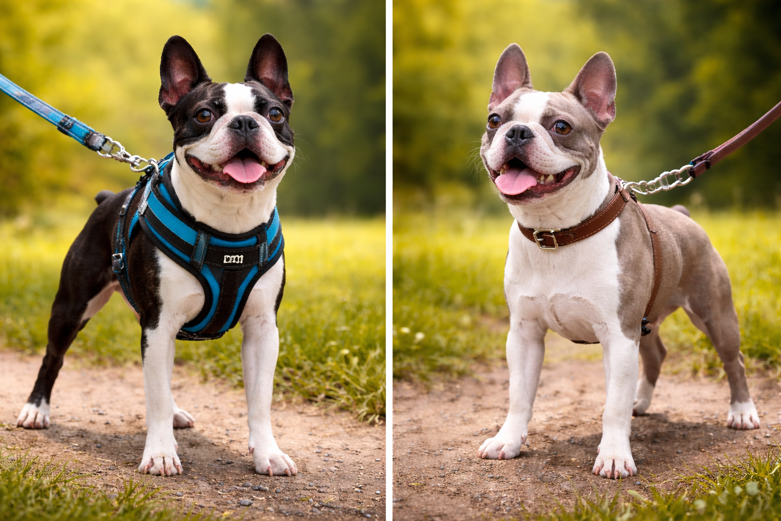 Postroj místo obojku